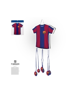 Pinata Escudo Fc Barcelona 50X40cm ***OFERTA DTO NO ACUMULABLE