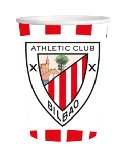 8 Vasos Athletic de Bilbao 250ml