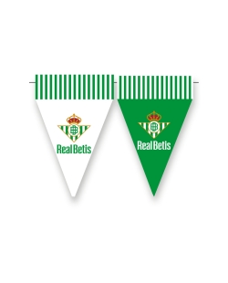 Banderin Real Betis 20cm x 30cm x 3m