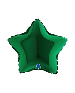 9/23cm Mini Estrella Verde Oscura