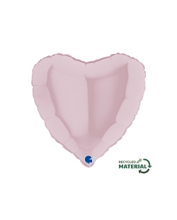 18/46cm Corazon Rosa Pastel (0,014m3)