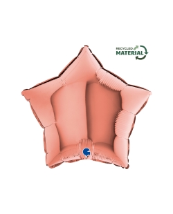 18/46cm Estrella Rosa Dorado 42X40cm (0,014m3)