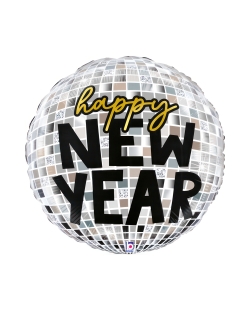 Jumbo Happy New Year Disco 61 X 62cm (0,086m3)