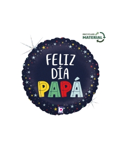 18/46cm Feliz Dia Papa Estrellas (0,015m3)