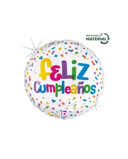 18/46cm Feliz Cumpleaños Confeti (0,015m3)