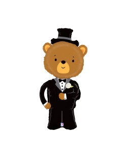 Forma Oso Novio Cadena 53X101cm (0,053m3)