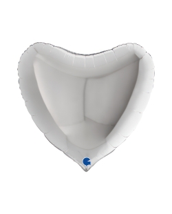 Jumbo Corazon Plata 75X70cm (0,111m3)