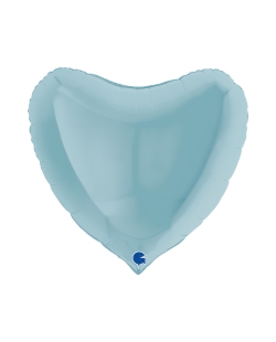 Jumbo Corazon Azul Pastel 75 X 70cm (0,111 m3)