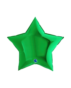 Jumbo Estrella Verde 86 X 81cm (0,094m3)