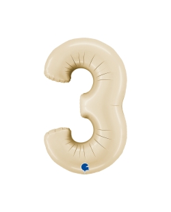 Forma Numero 3 Satin Crema 57X94cm (0,056m3)