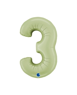Forma Numero 3 Satin Verde Oliva 57X94cm (0,056m3)