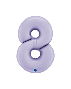 Forma Numero 8 Satin Lila 65X94cm (0,075m3)