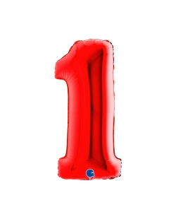 Forma Numero 1 Rojo 42X89cm (0,062m3)