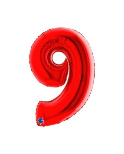 Forma Numero 9 Rojo 61X93cm (0,071m3)