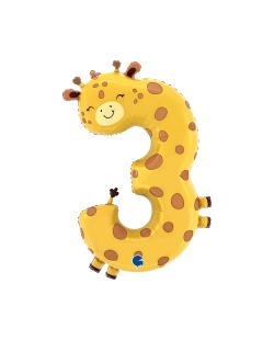 Forma Numero 3 Girafa 56X90cm (0,040m3)