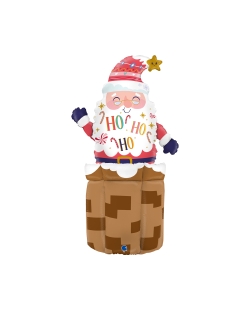 Super Forma Pie Adorable Papa Noel 38X71X27 cm (Aire)
