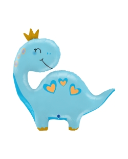 Forma Dinosaurio Azul 59X69cm (0,032 m3)