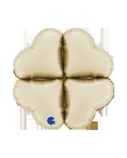 Base Mediana Corazon Crema Satin 40 X 40 X 11cm (Aire)