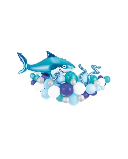 Guirnalda Globos-Tiburon Azul 150X95cm ***OFERTA DTO NO ACUMULABLE