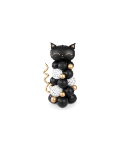 Kit Globos Latex/Foil Gato Negro 83X140cm ***OFERTA DTO NO ACUMULABLE