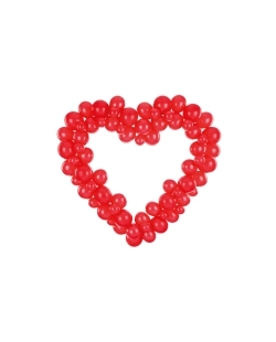 Guirnalda Tira 68 Globos Rojos 160cm ***OFERTA DTO NO ACUMULABLE