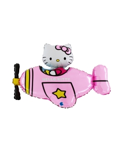 Forma Hello Kitty Avion Rosa 76X52cm (0,029m3)