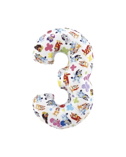 Forma Numero 3 Bluey 45X75cm (0,030m3)