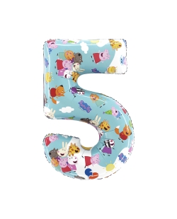 Forma Numero 5 Peppa Pig 49 X 72cm (0,036m3)