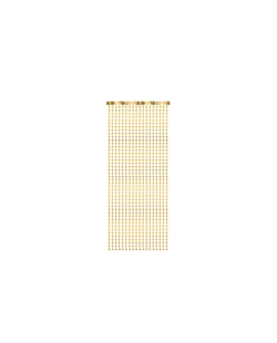 Cortina Estrellas Oro 100 X 245cm ***OFERTA DTO NO ACUMULABLE