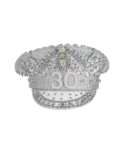 Gorra Numero 30 Brillantes ***OFERTA DTO NO ACUMULABLE