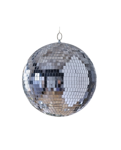 Decoracion Bola Disco Plata 30cm Grande ***OFERTA DTO NO ACUMULABLE