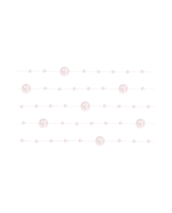 Guirnaldas Perlas Rosa Claro 1.3m ***OFERTA DTO NO ACUMULABLE