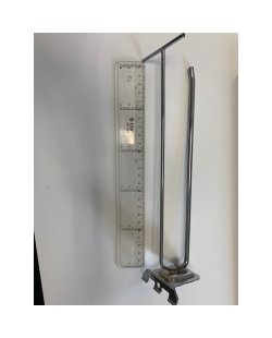 GANCHO PARA PANEL PLATEADO