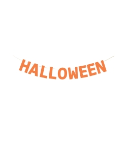Guirnalda Halloween Naranja 2,5m ***OFERTA DTO NO ACUMULABLE
