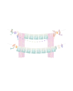 Guirnalda Happy Bday Sirena 130X100cm ***OFERTA DTO NO ACUMULABLE