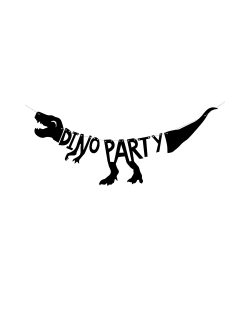 Guirnalda Dino Party 20X90cm ***OFERTA DTO NO ACUMULABLE
