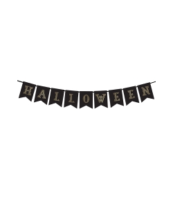 Banderin Halloween 20X175cm ***OFERTA DTO NO ACUMULABLE