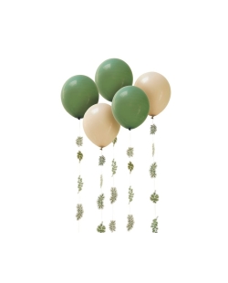 Globo Latex 30cm Botanica Y Tiras