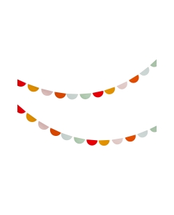 Guirnalda Circo 4m Carton