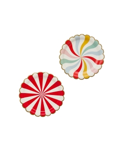 Platos Papel 22,5cm Circo