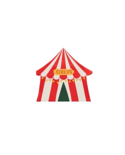 Servilletas Forma 16 X 16,5cm Circo