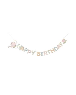 Pancarta Fiesta Te Happy Bday 2.5m Carton