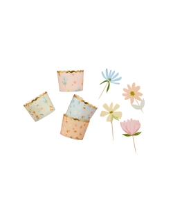 Set Fiesta Te Pinchos Y Vasitos Comida 5,5 X 6cm