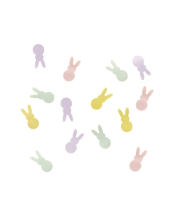 Confeti Mesa Conejo 2 X 4,5cm 10G Carton