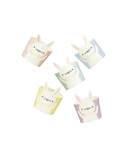 Vasos Papel Conejo Pascua 6 X 8,5cm
