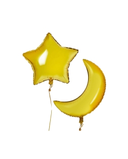 Forma Pack Luna 70cm Y Estella 60cm Oro Foil