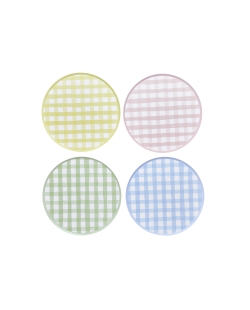 Platos Papel 22,5cm Cuadros