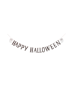 Guirnalda Fantasma Feliz Happy Halloween