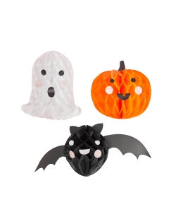 Deco Colgante Nido Abeja Personajes Halloween