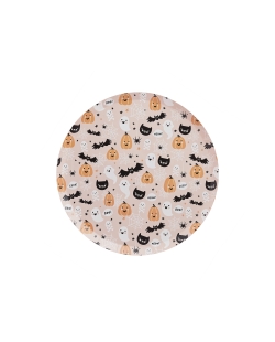 Platos Carton Personajes Halloween